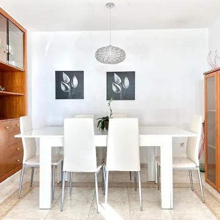 Appartement devant la plage Roses Buitenkant foto